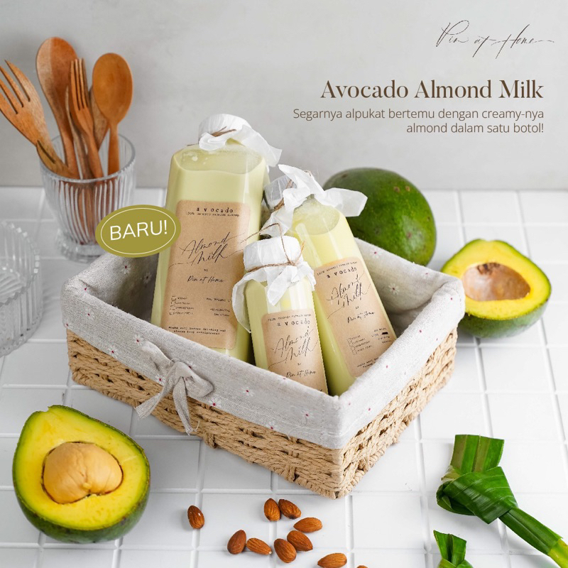 

Avocado Almond Alpukat Almond Fresh Homemade AsiBooster TanpaPengawet 1L 500ml 250ml Bandung Organic