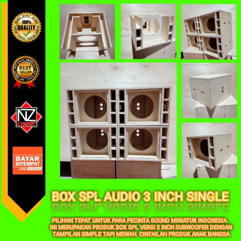 Box SPL 3inch. Box miniatur sound 3inch model SPL AUDIO