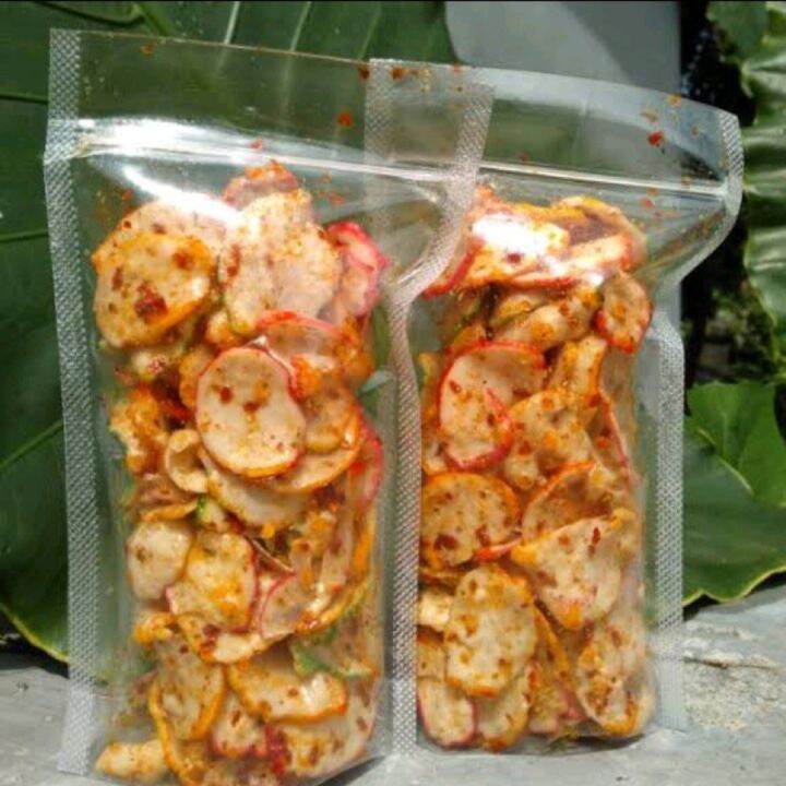 

kripik seblak kencur pedas