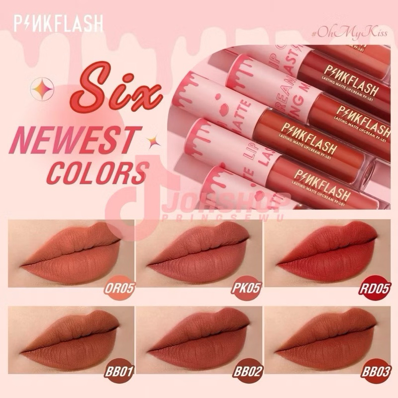 Pinkflash Ohmykiss Lipcream Pinkflash Lip Cream Pinkflash Lip Matte Pinkflash Lipstick Matte Pinkfla