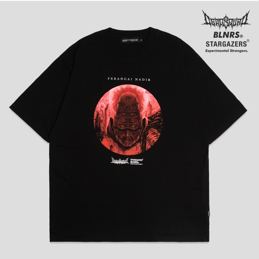 Deadsquad x BLNRS x Stargazers Tshirt Black