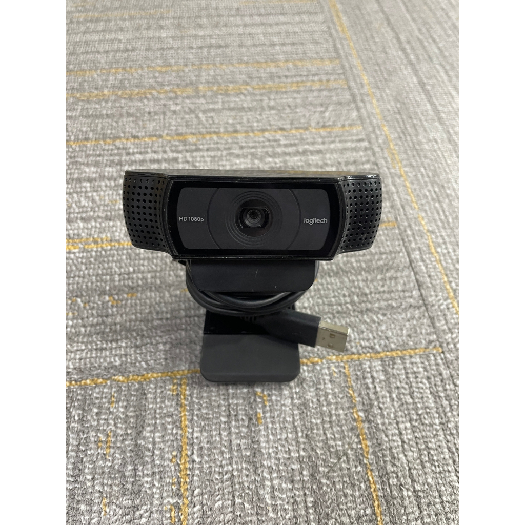 Logitech C920e HD Webcam - kualitas video 1080p, 95% seperti baru(bekas)
