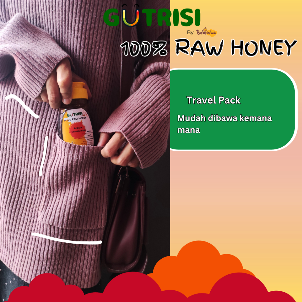 

RK60 Madu Asli Murni Gutrisi Nektar Akasia Sumatra 100% Alami Pure Natural Honey