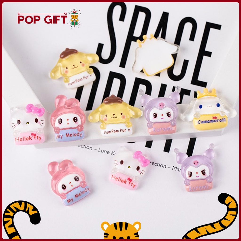 

PG Stiker 3D Clay Resin Dekor DIY Gantungan Kunci Kotak Pensil Botol STICKER MINI SANRIO DIY 3D-009