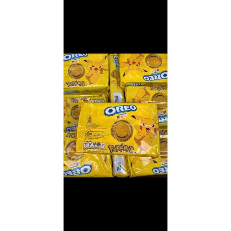 

OREO PIKACHU SPESIAL EDISI 165GR