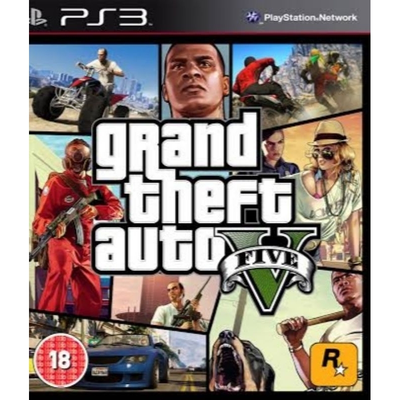 Grand Theft Auto V PS3 + Savedata Tamat - game ps3 cfw hfw hen gembox bitbox