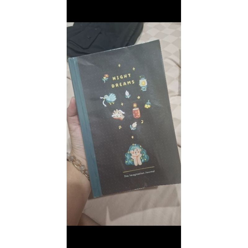 

(PRELOVED) Peekmybook imagination journal, Dreams Journal Peekmybook / Jurnal Grid Dotted / Bullet Journal / Bujo / Jurnal Book / Diary Book