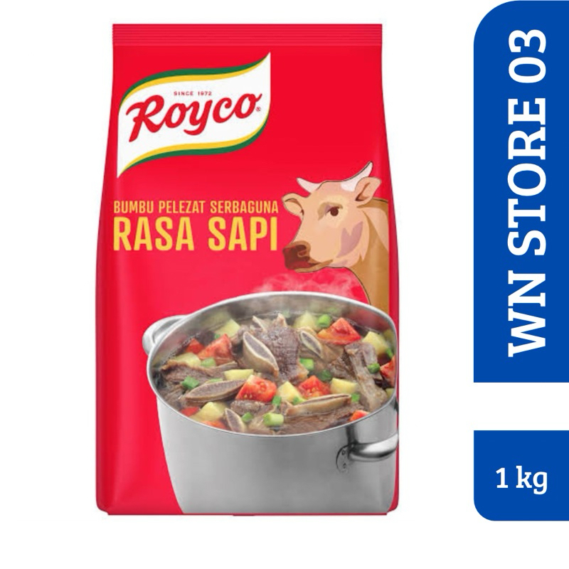

ROYCO SAPI 1kg kaldu bumbu penyedap rasa