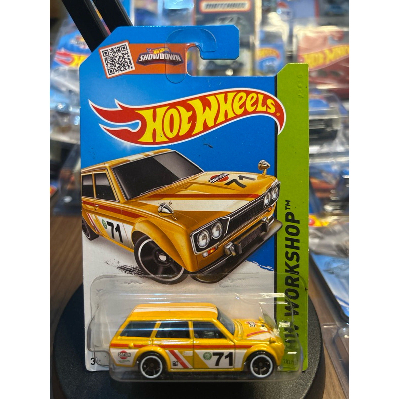 Hot wheels datsun bluebird wagon