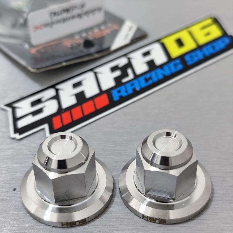SEPASANG MUR SHCOK BREAKER BELAKANG MUR 14 RX KING SUPRA WAVE MODEL CNC BOWL MATTE ORIGINAL PROBOLT 