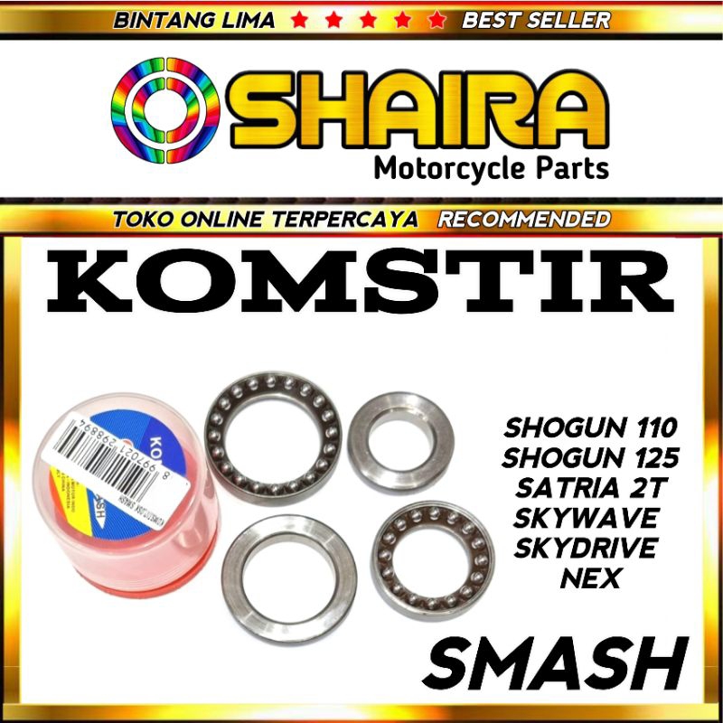 KOMSTIR SMASH / KOMSTIR SHOGUN / KOMSTIR / SATRIA 2T / KOMSTIR SKYDRIVE / KOMSTIR SKYWAVE / KOMSTIR 