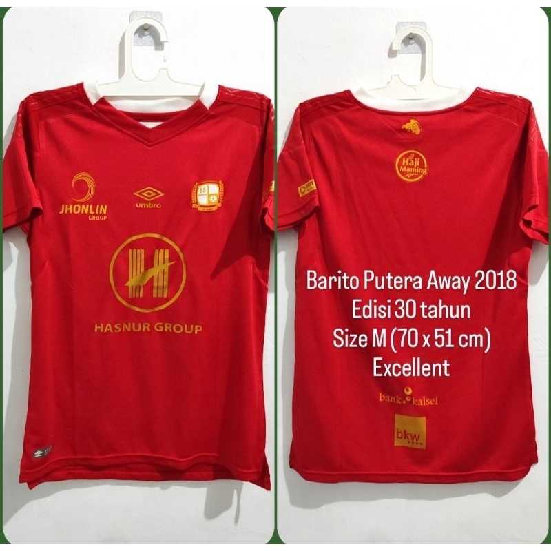 Jersey Original Barito Putera 2018 30 tahun