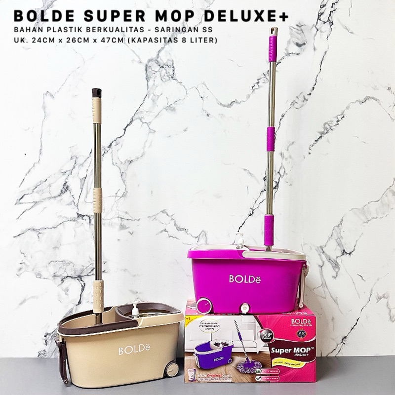 SUPER SPIN MOP BOLDE SARINGAN STAINLESS