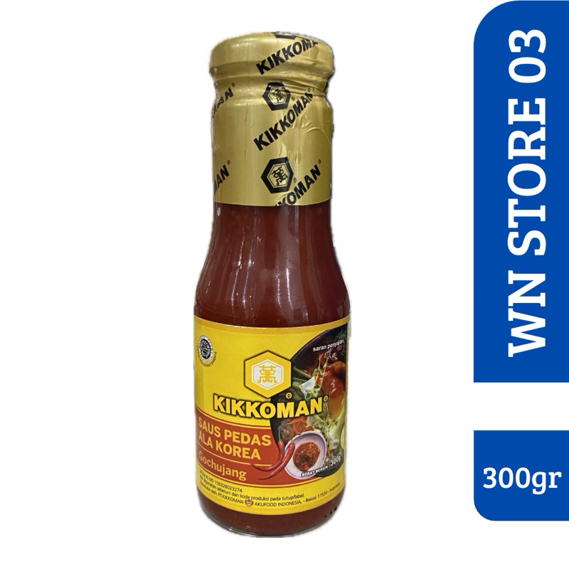 

Kikkoman Gochujang sauce 300gr saus ala korea kikkoman