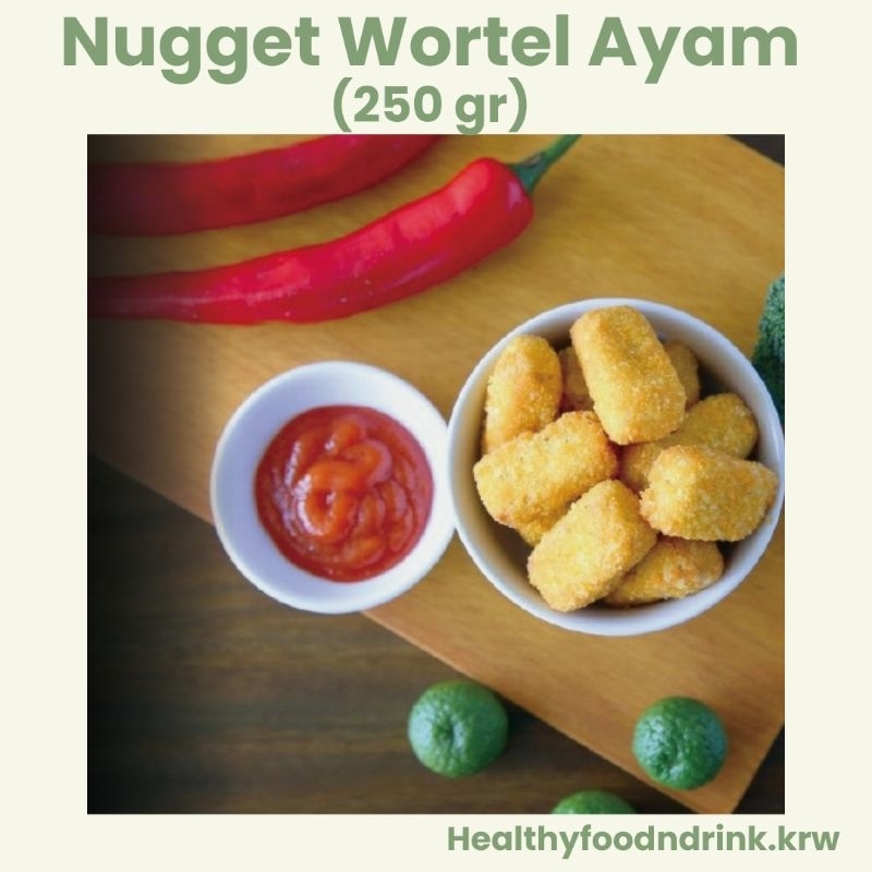 

Nugget Wortel Ayam 250 gr