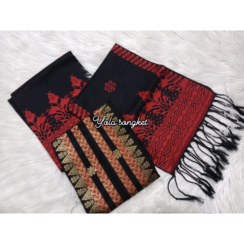 Songket silungkang set couple