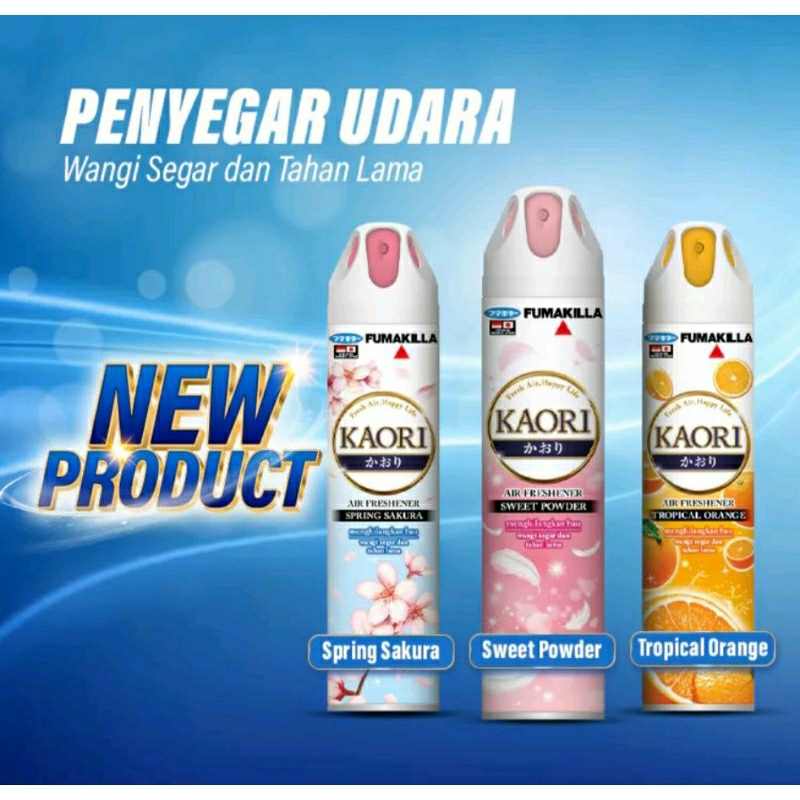 Fumakila Kaori Nomos Air Freshener Aerosol Pengharum Ruangan 240ml