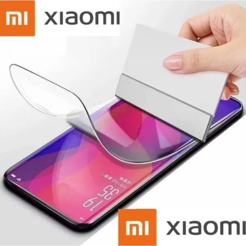 Anti Gores Hydrogel Xiaomi Mi 14 14T Play Qin F21 1s 2  Pro Ultra  Full Cover Depan Belakang Clear B