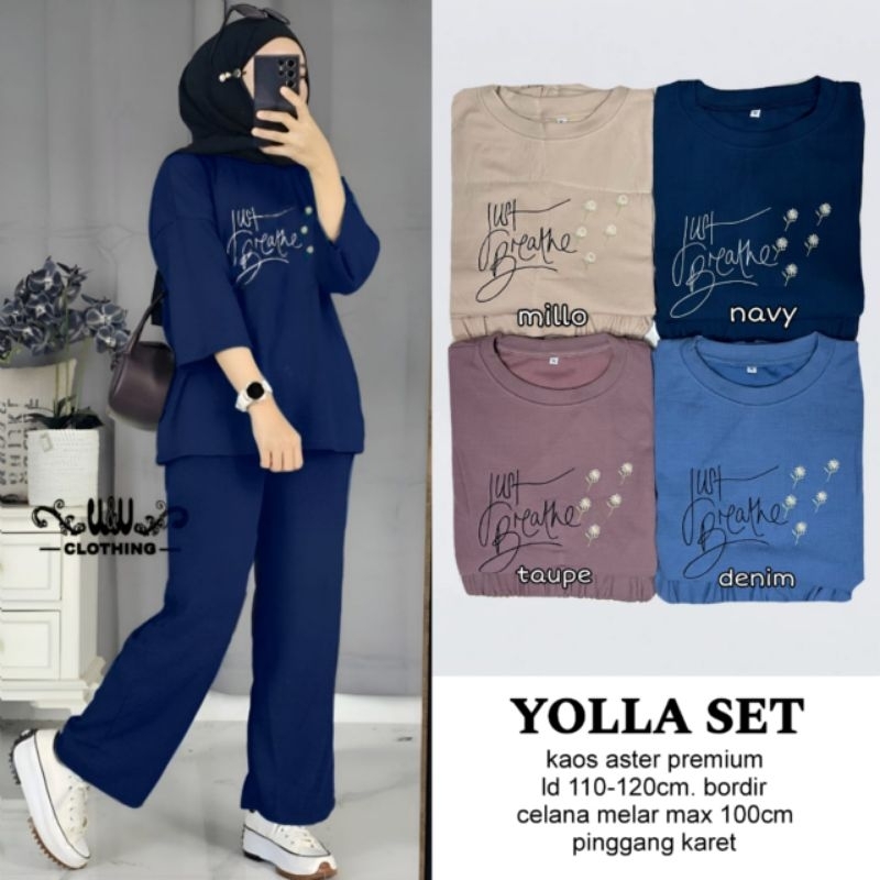 YOLLA SET / SETELAN WANITA DEWASA / FASHION WANITA