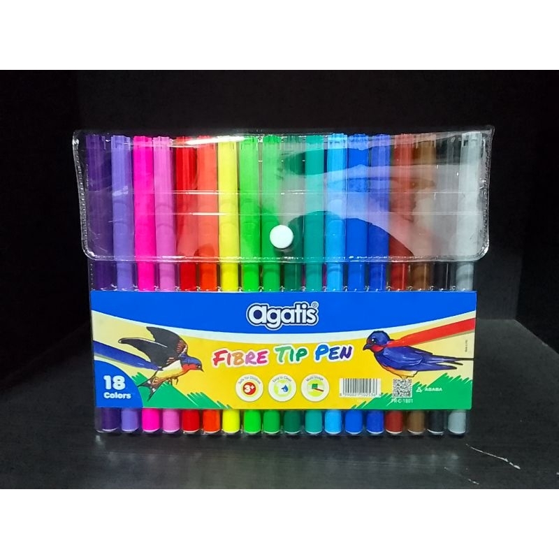 

(1 PCS) FIBRE TIP PEN 18W AGATIS