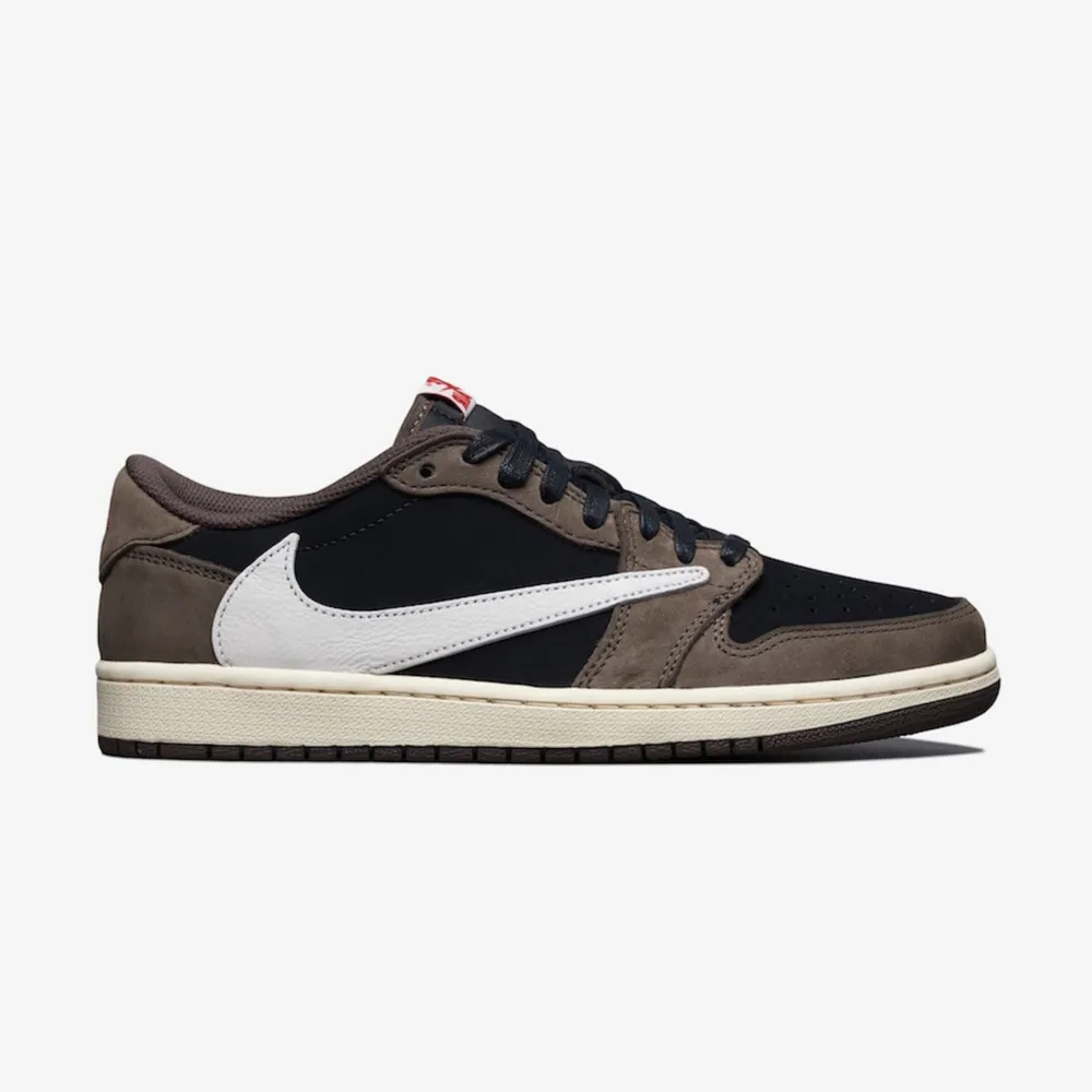 Travis Scott x Air Jordan 1 Low OG Mocha Original resmi