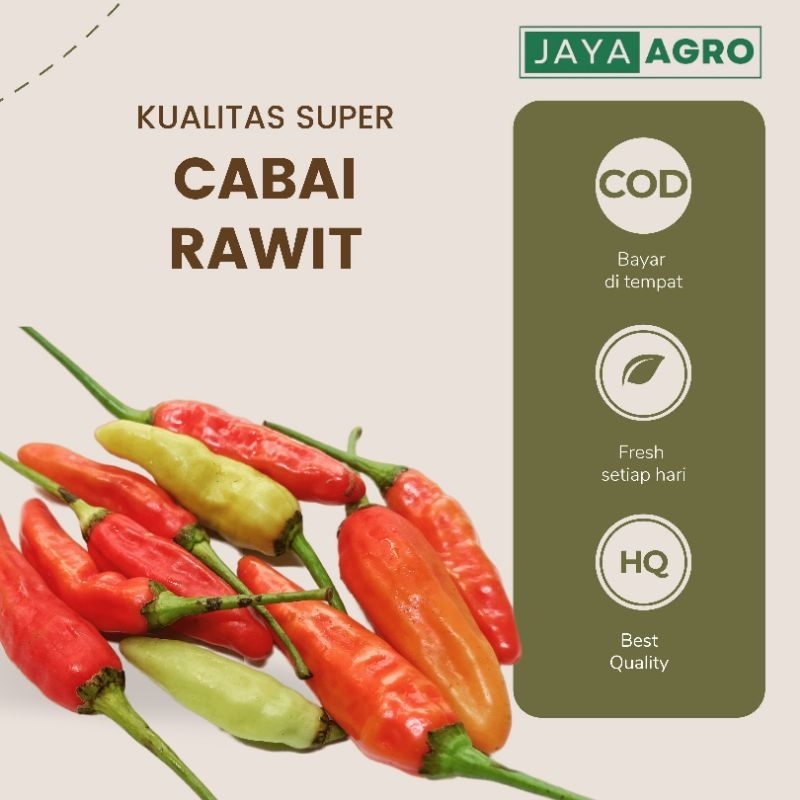 

Cabai rawit super 1KG TERMURAH kualitas terbaik COD
