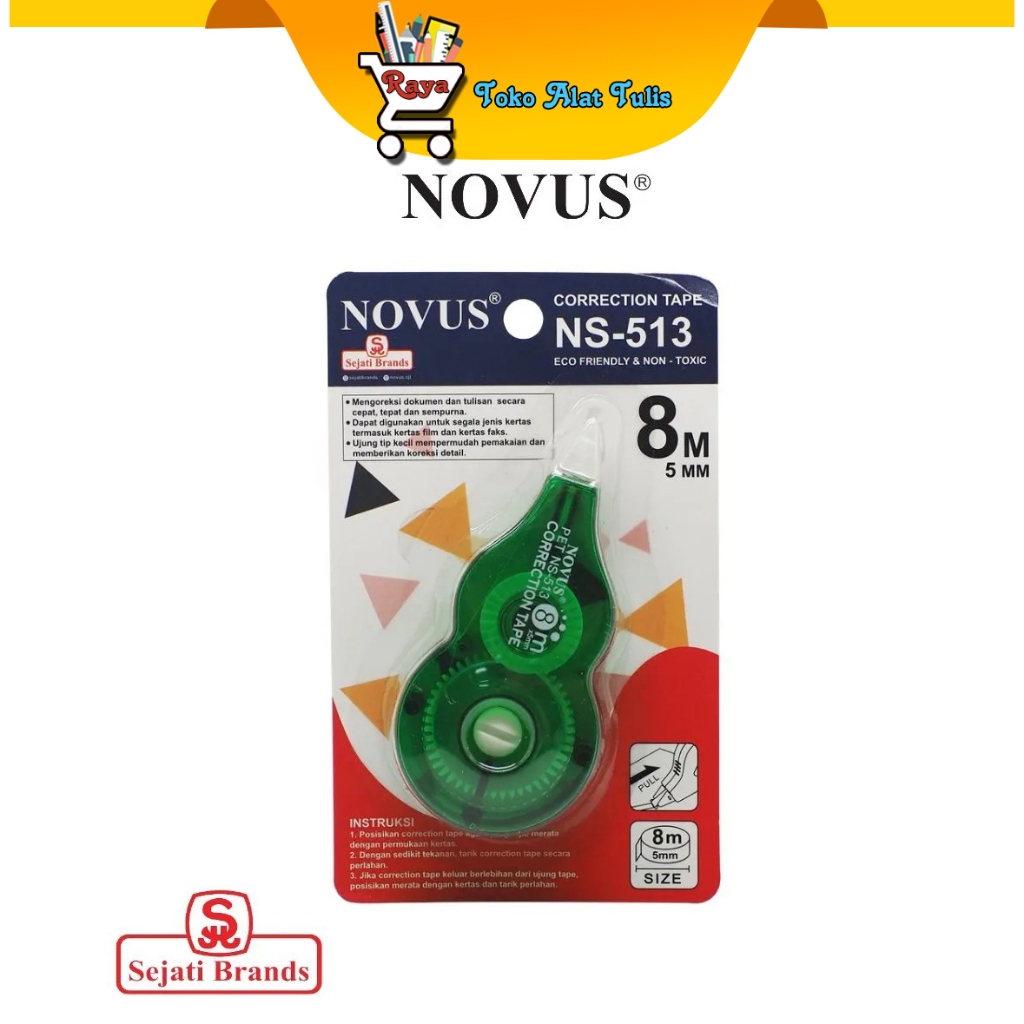 

Novus Correction Tape NS-513 (8m)