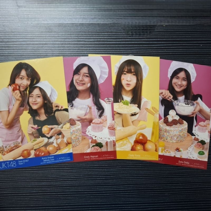 Photopack PP JKT48 Cooking Session | Ayana-Zara Yupi Cindy