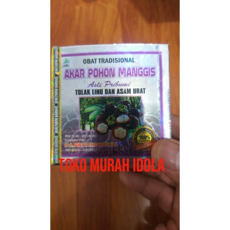 Kapsul Herbal Akar Pohon Manggis Original