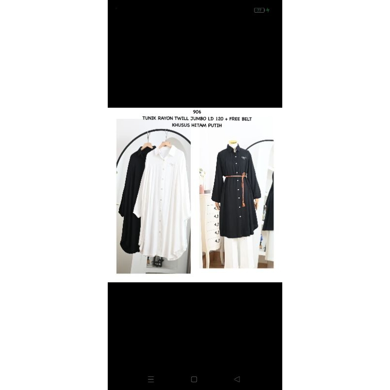 longtunik Rayon Twill import