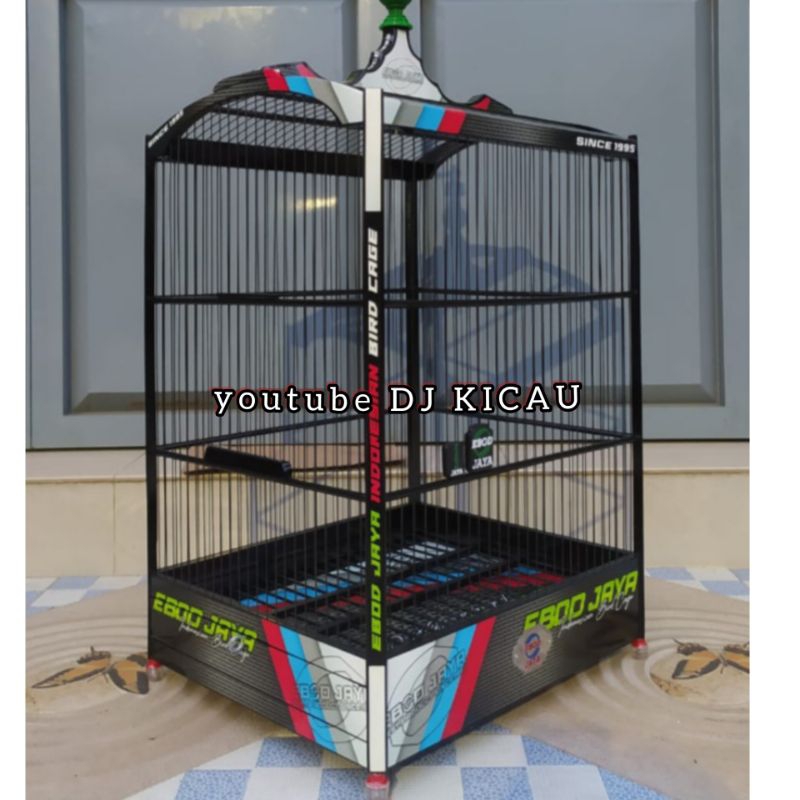 SANGKAR KANDANG EBOD JAYA KOTAK DEKAL RUJI FIBER NO 2
