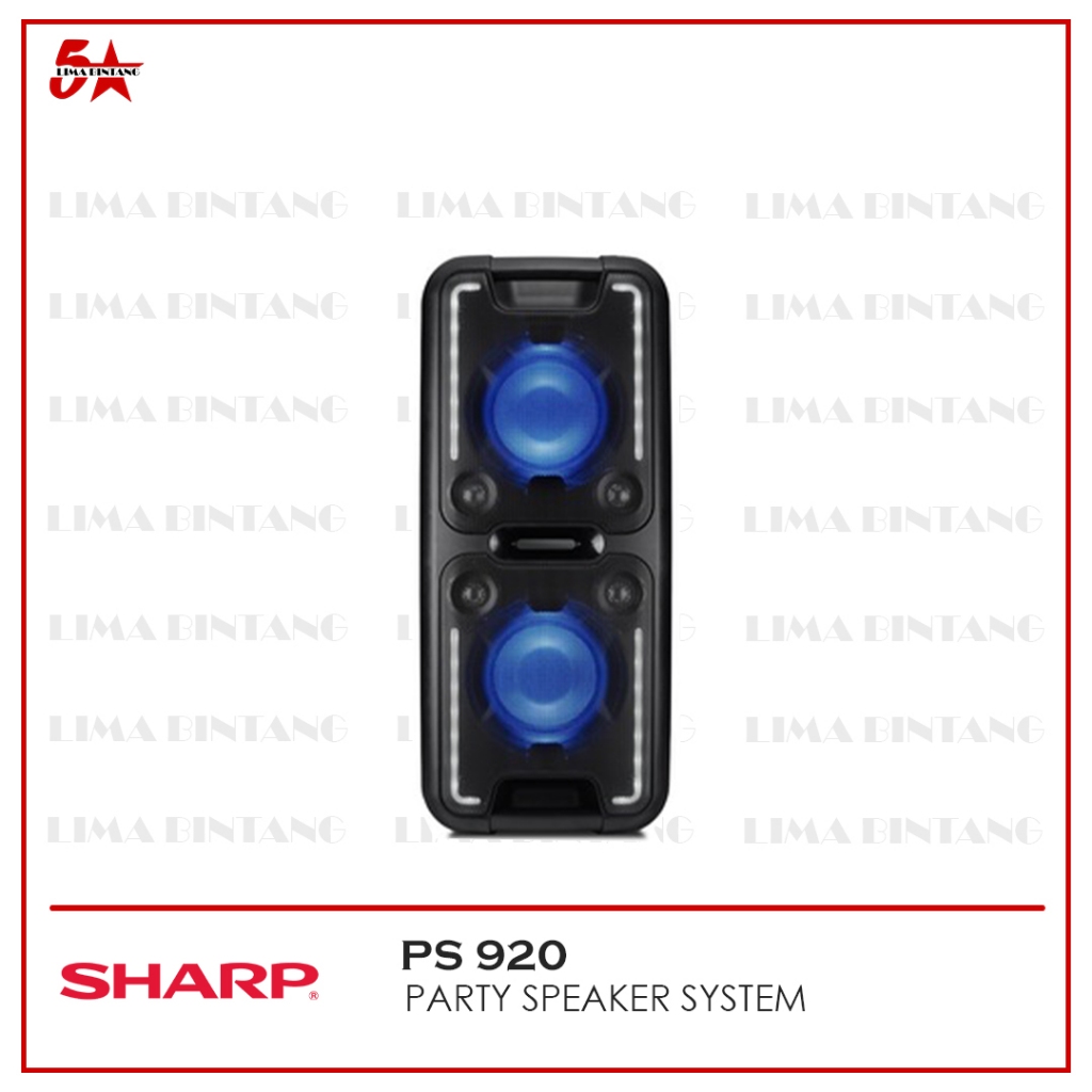 SHARP SPEAKER AUDIO PS-920 PS920 PORTABLE SPEAKER