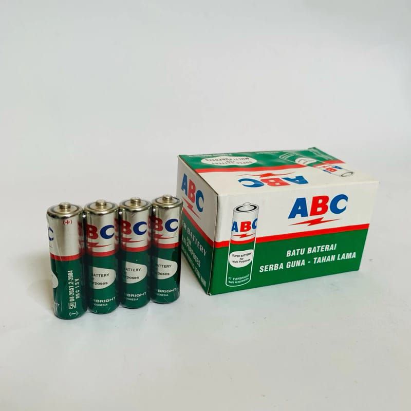 Baterai ABC hijau / baterai ABC AA