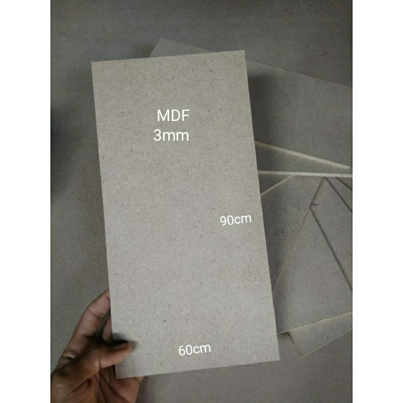 

MDF 3mm Ukuran 60x90cm