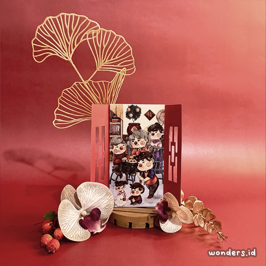 

Angpau Imlek Model Jendela Custom Nama