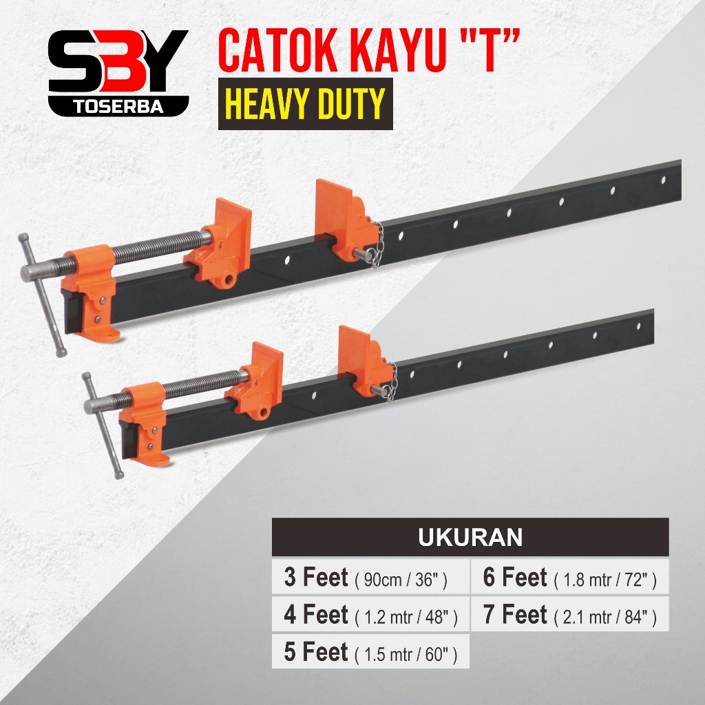 Catok Kayu Model "T" Heavy Duty ALDO