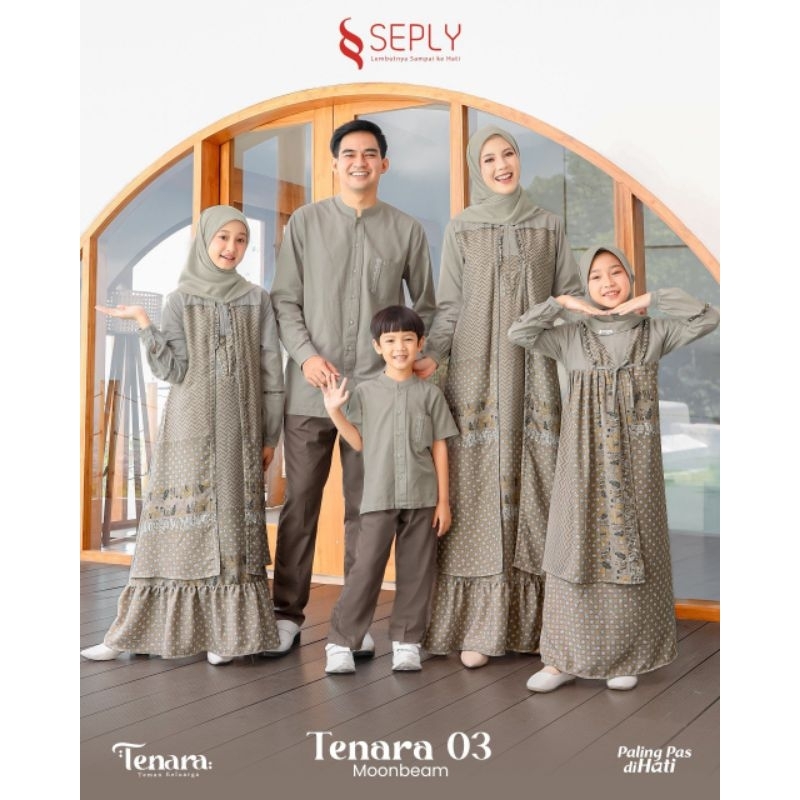 Sarimbit Seply Tenara 03 Moonbeam/Tenara 03 Moonbeam Seply/Sarimbit 2025/Sarimbit Lebaran/Couple Kel