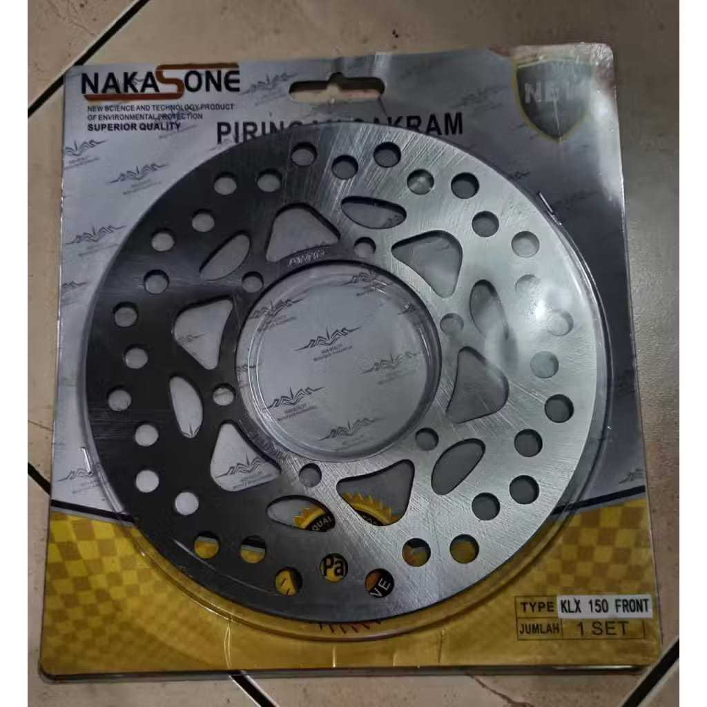 PIRINGAN CAKRAM STANDART KLX 150 DEPAN PIRINGAN CAKRAM DISC KLX 150 FRONT NAKASONE MURAH PIRINGAN CA