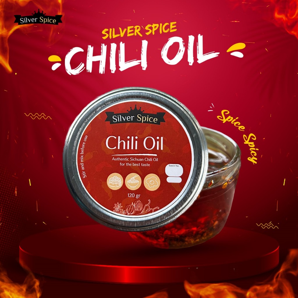 

Sichuan Chili Oil / Mala by Silver Spice 120gr