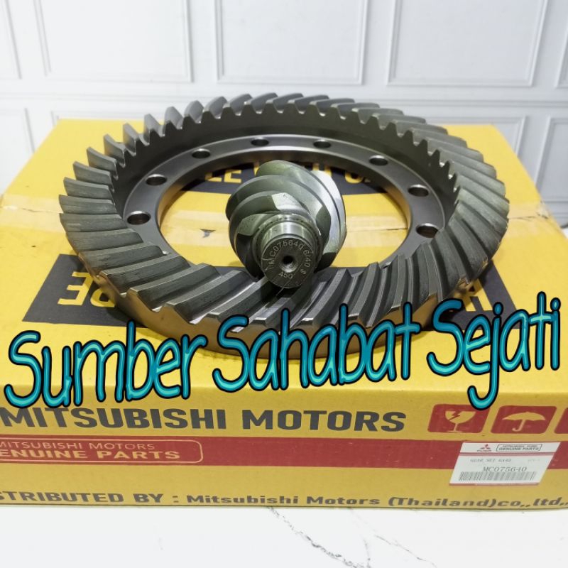 Gear Set Gigi Gardan Crown Wheel Canter PS125T 6X40 Original