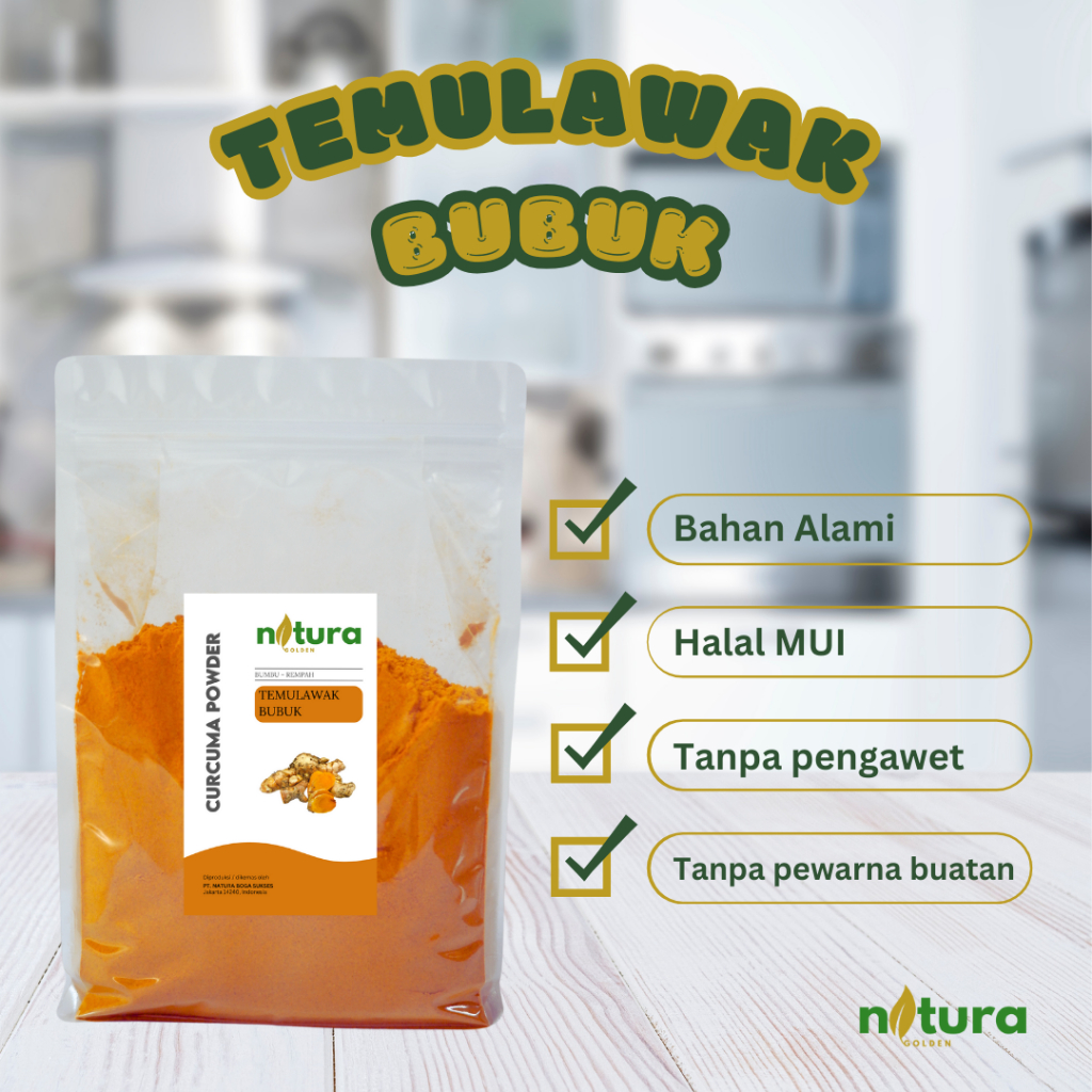 

Natura Golden Temulawak Bubuk