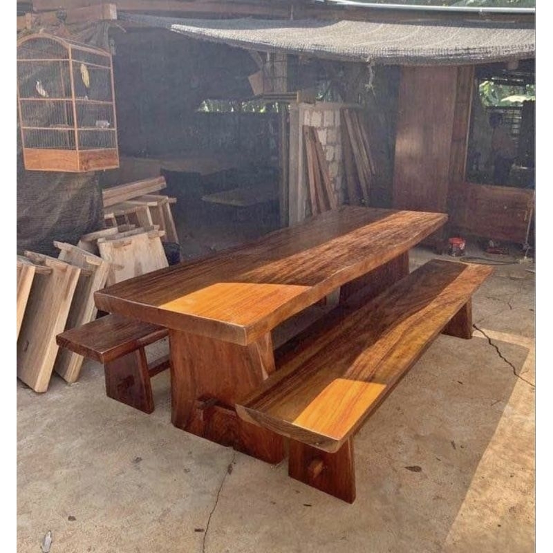 diningset meja kursi trembesi/meja kursi teras rumah/meja makan trembesi