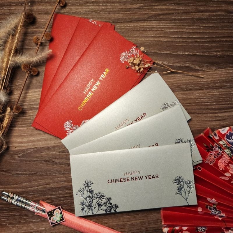 

Angpau Imlek / Amplop Uang Happy Chinese New Year / Angpao Sincia (isi 10 pcs)