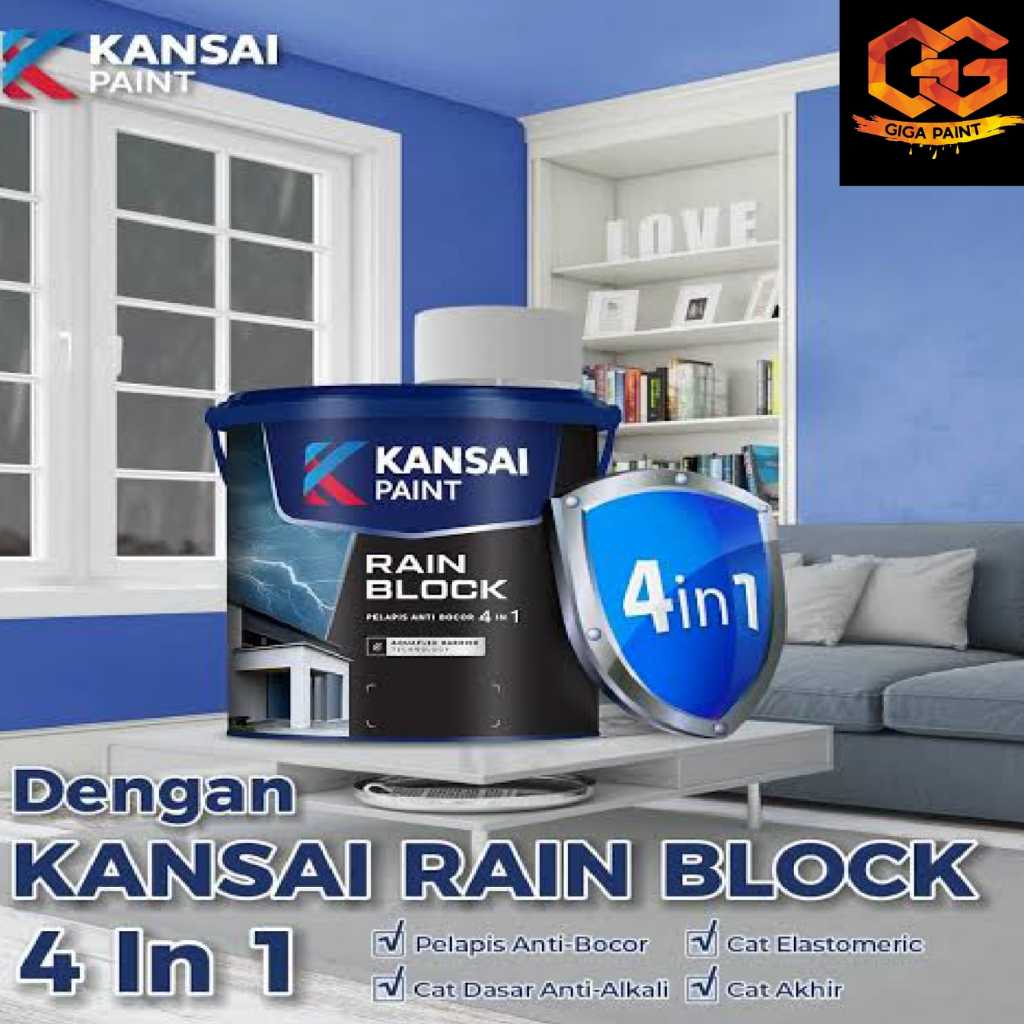 KANSAI PAINT RAIN BLOCK 4 IN 1