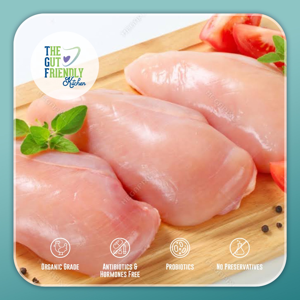 

Ayam Broiler Fillet Dada Organik Berkah Chicken