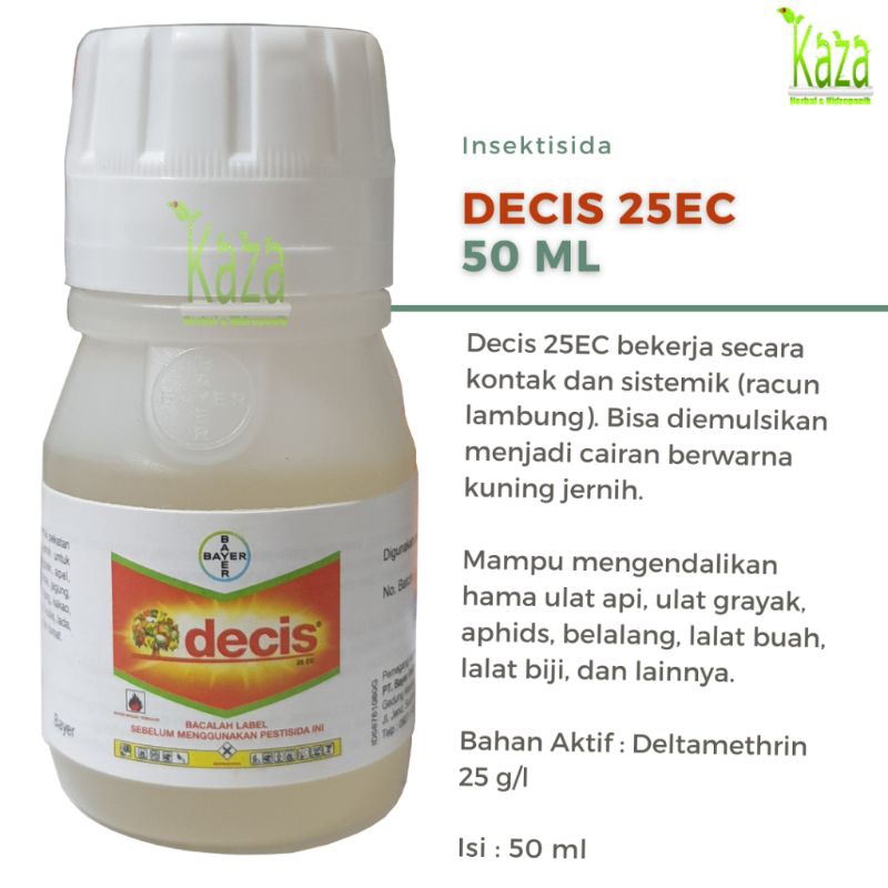 Decis 25EC Insektidasi 50 ML/ Decis 25ec Insektisida 100ml