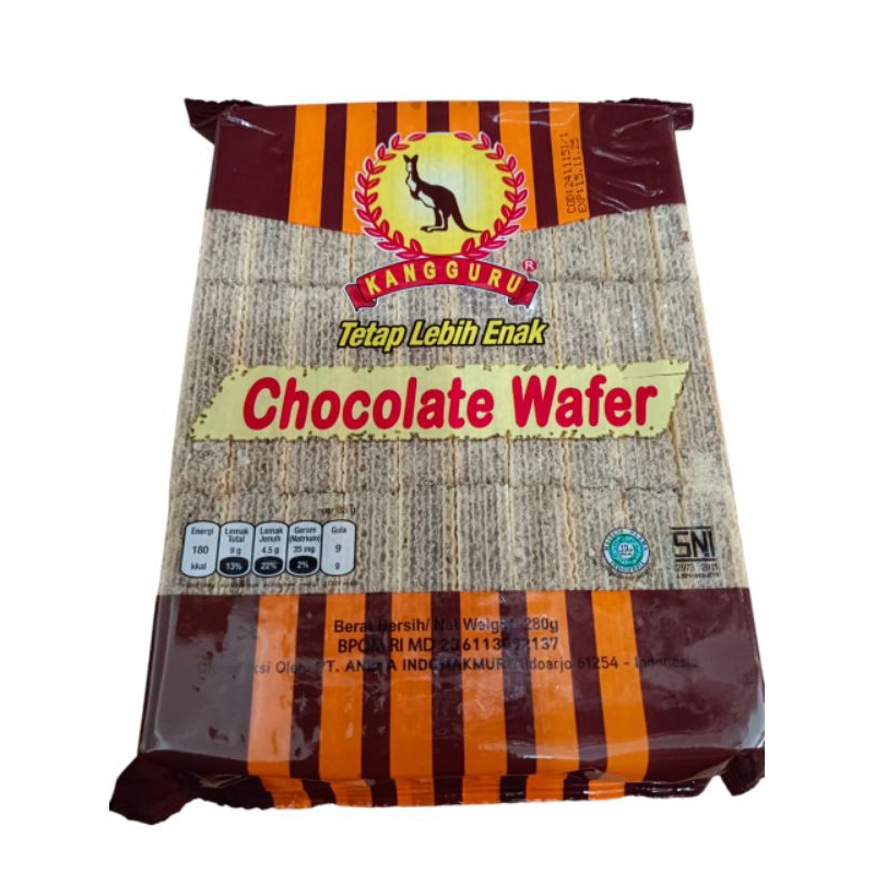 

Chocolate wafer kangguru tetap lebih enak 280gr