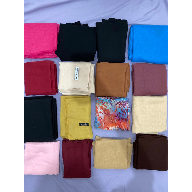 Preloved Hijab Paris/Pashmina Umama Zaskia Mecca Start 5k
