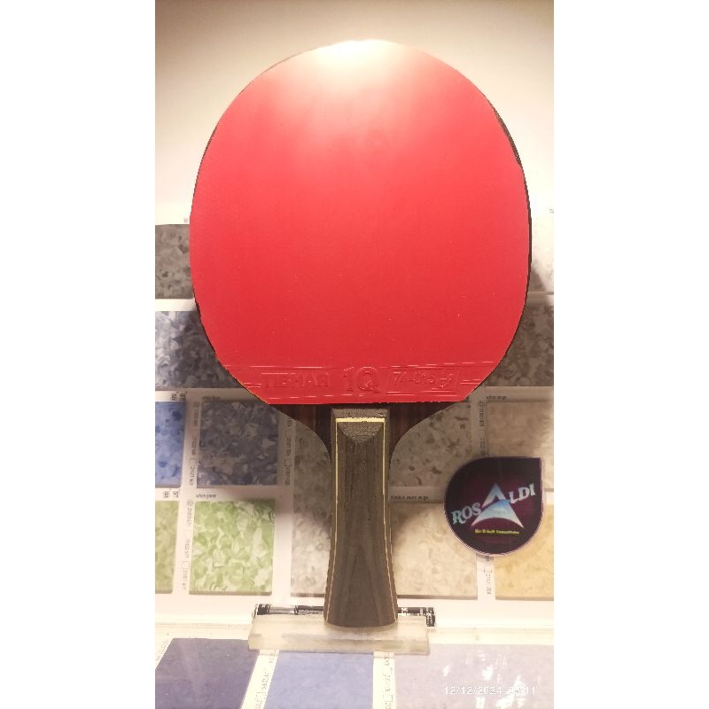 Bet kayu HUARUITE (HRT) Ebenholz NCT V + karet 1 set bekas (2nd)