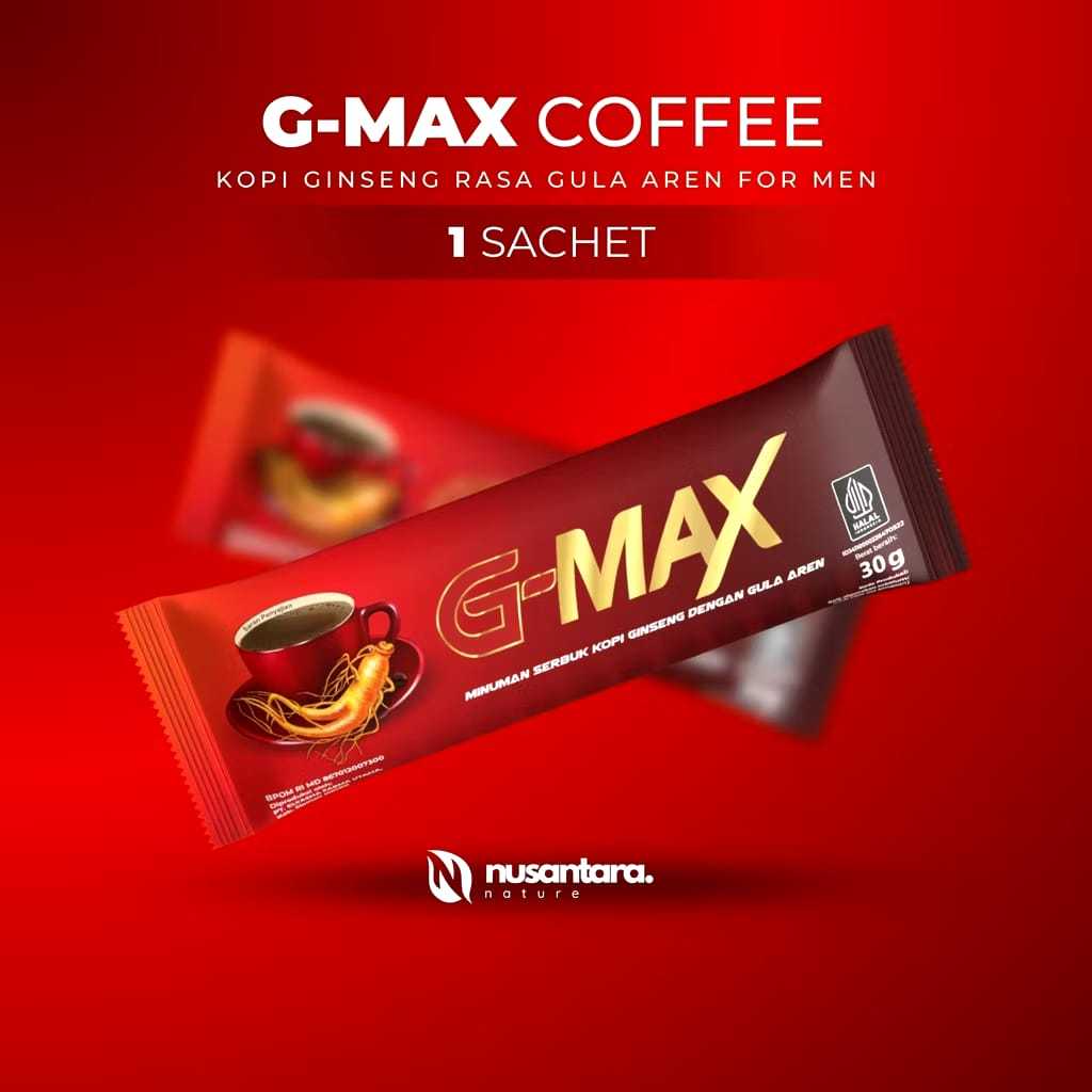 

KOPI G-max (KOSONG)-(READY GATOT KOCO 1 SACHET) BPOM by dR. Richard Lee PRIVASI AMAN